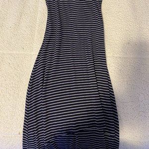 Long striped dress